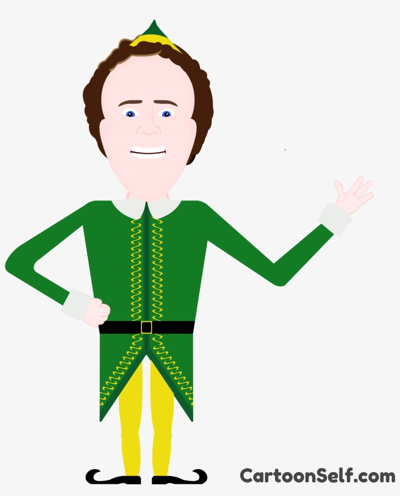Buddy The Elf Wins You Over With His Sense Of Humor - Film, transparent png download