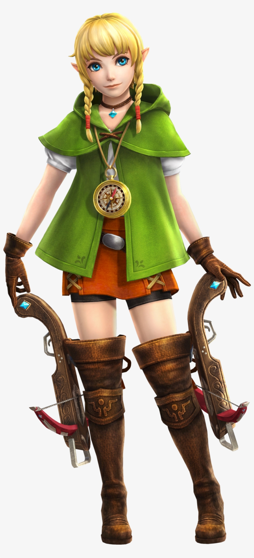 Japan's Answer To Dragon Nest's Liya Character - Legend Of Zelda Hyrule Warriors Linkle, transparent png download