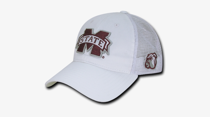 Ncaa Msu Mississippi State U Bulldogs Relaxed Trucker - Ncaa Mississippi State University Relaxed Trucker Mesh, transparent png download
