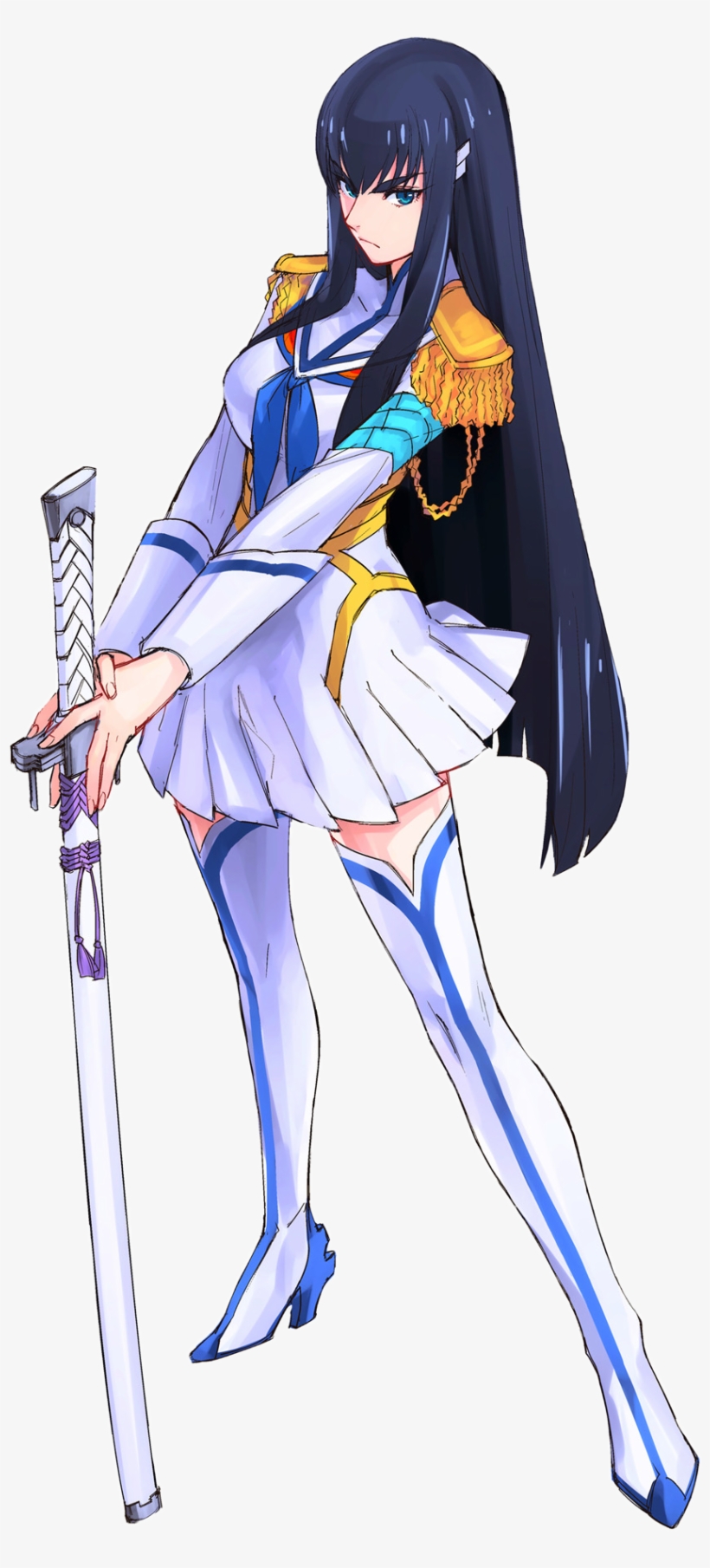 Kill La Kill Satsuki Base Render - Kill La Kill Satsuki, transparent png download