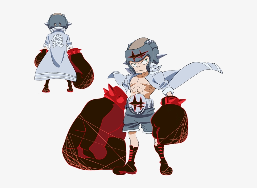 立ち絵 - Kill La Kill Takaharu Fukuroda, transparent png download