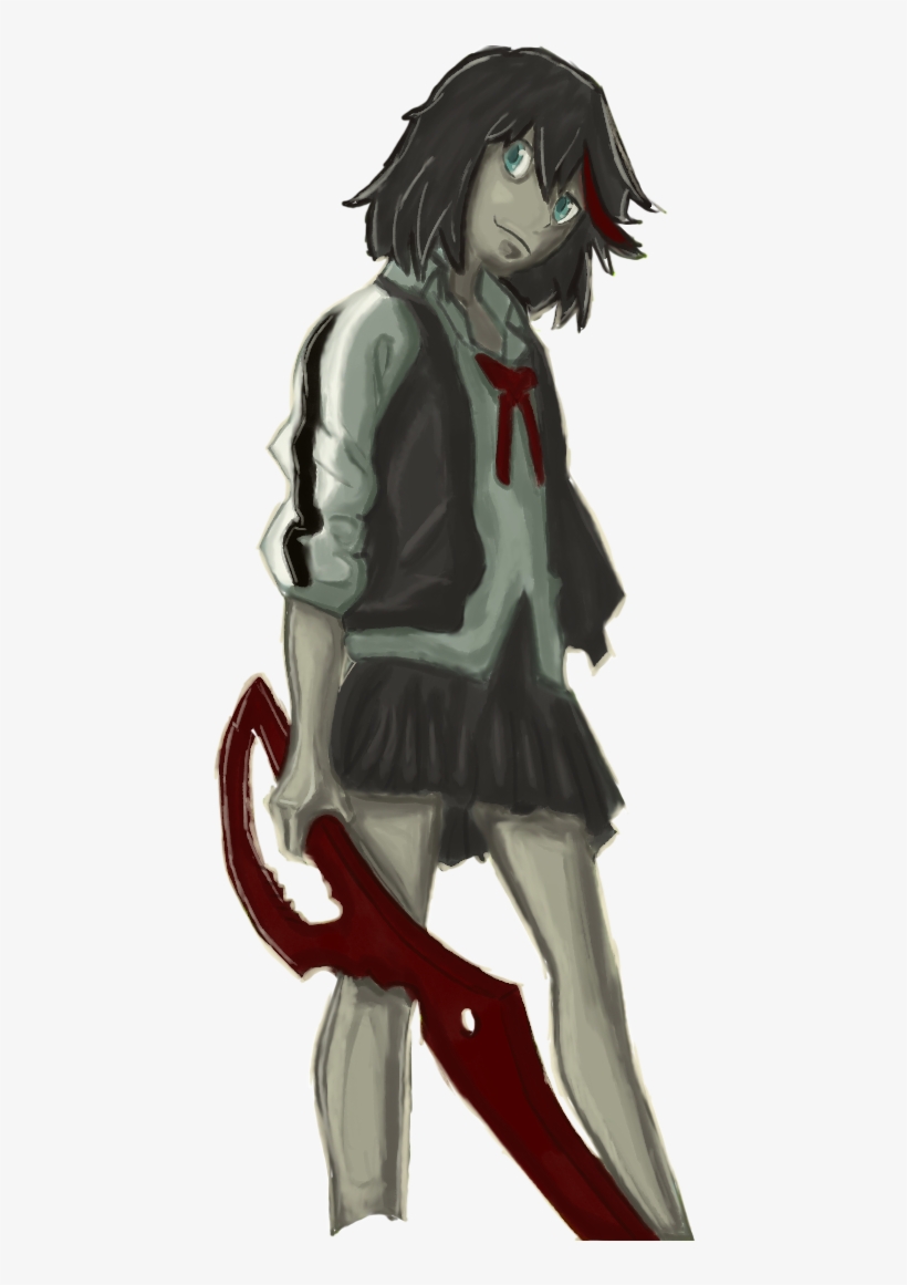 Kill La Kill Painting Test - Illustration, transparent png download