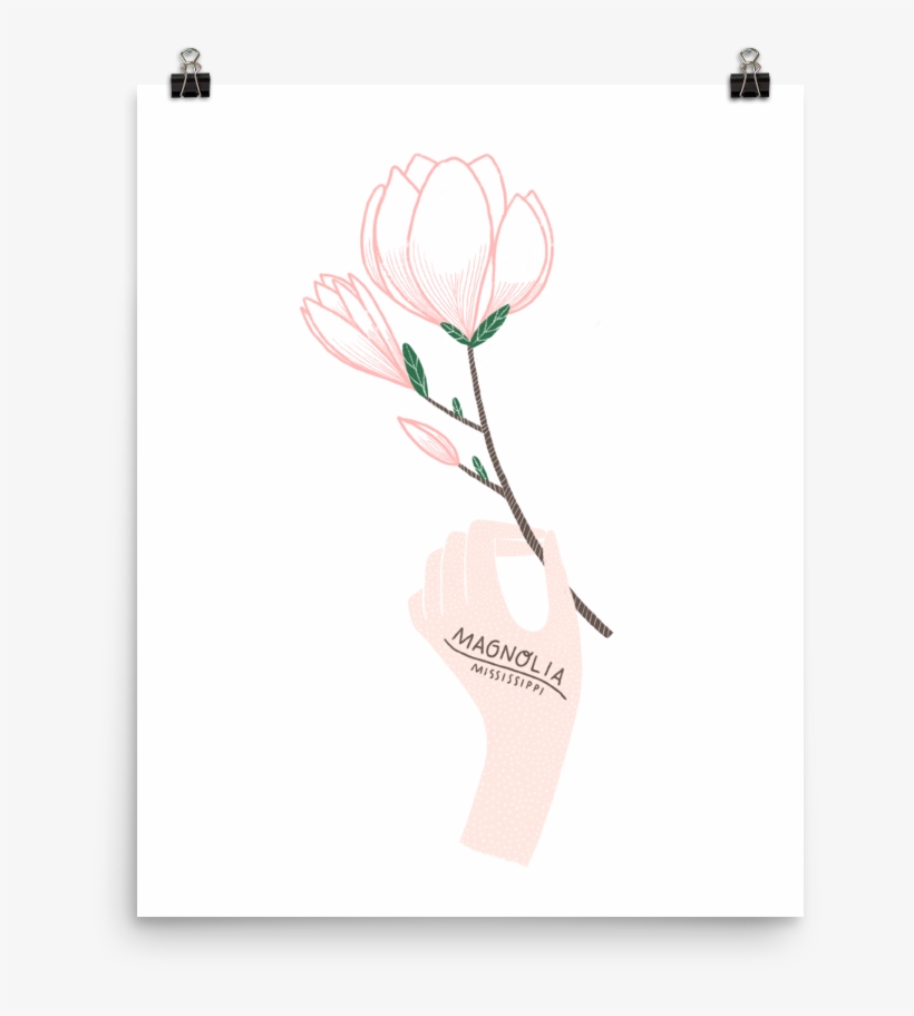 Mississippi State Flower Print - Mississippi, transparent png download