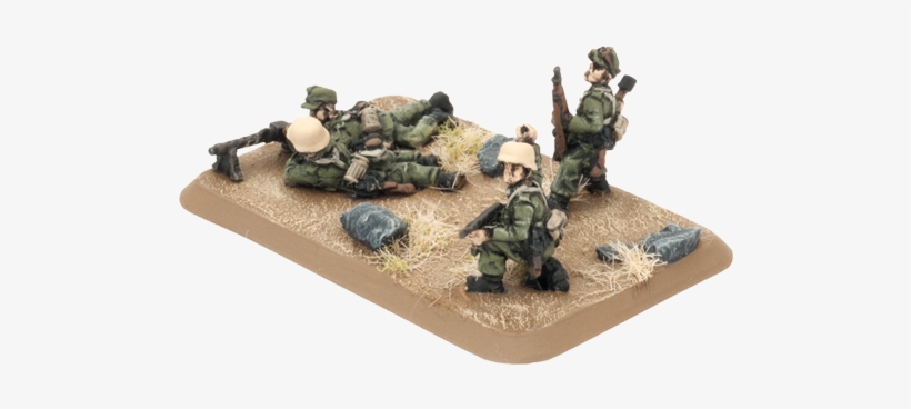 Teams Combine A Machine Gunner Armed With An Mg34 Light - Soldier, transparent png download