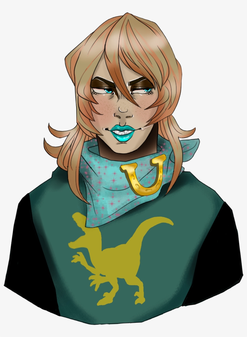 “my Dino Boy For @jjba Art Discord 's Diego - Sticker, transparent png download