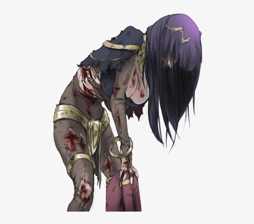 24 Feb - Fire Emblem Tharja Sprite, transparent png download