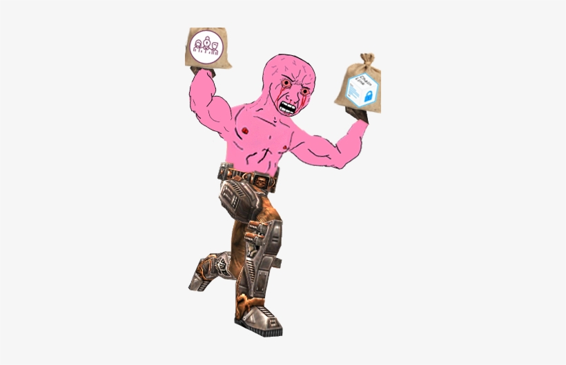 284x449, Wojak Kamikaze ) - Serious Sam, transparent png download