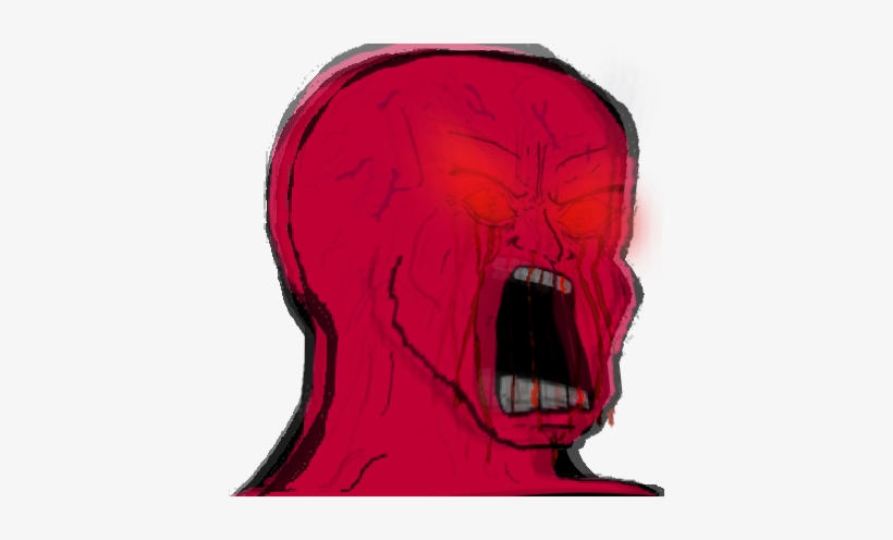 Loathing Beyond Measure Wojak - Illustration, transparent png download