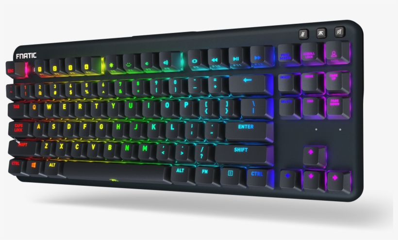 Ministreak Rgb Tenkeyless Ministreak Rgb Tenkeyless - Fnatic Gear Streak Rgb, transparent png download