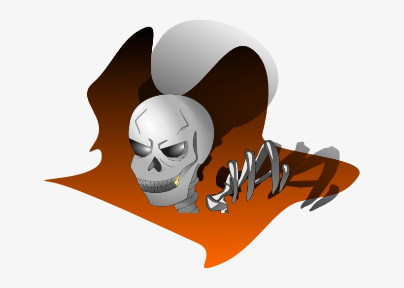 Skeleton From The Dark - Skull, transparent png download