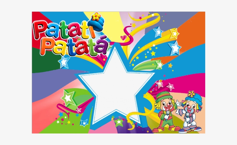 Moldura Para Foto Patati E Patatá - Patati Patata, transparent png download