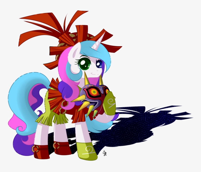 Exceru-karina, Clothes, Cosplay, Costume, Majora's - Mlp Zelda Crossover, transparent png download