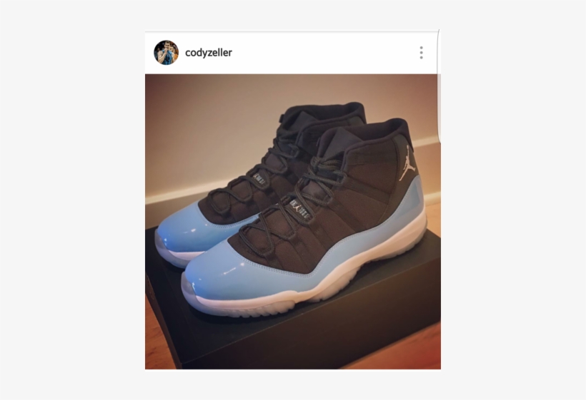 Air Jordan 11 Cody Zeller Pe “black Pantone” - Sneakers, transparent png download