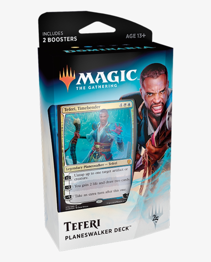 Teferi Pwdeck Package - Dominaria Planeswalker Deck Teferi, transparent png download