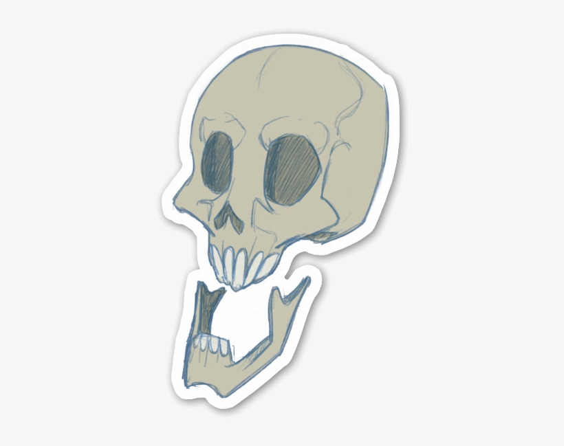 Skull Kid Sticker - Calavera, transparent png download