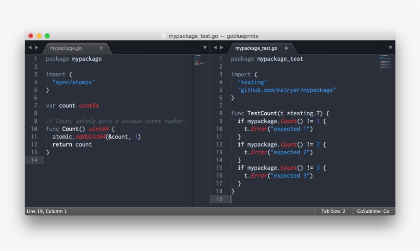 This Frees You Up To Change The Internals However You - Golang Code, transparent png download