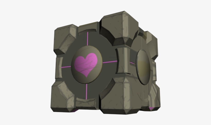 Report Rss Weighted Companion Cube - Graphics Software, transparent png download