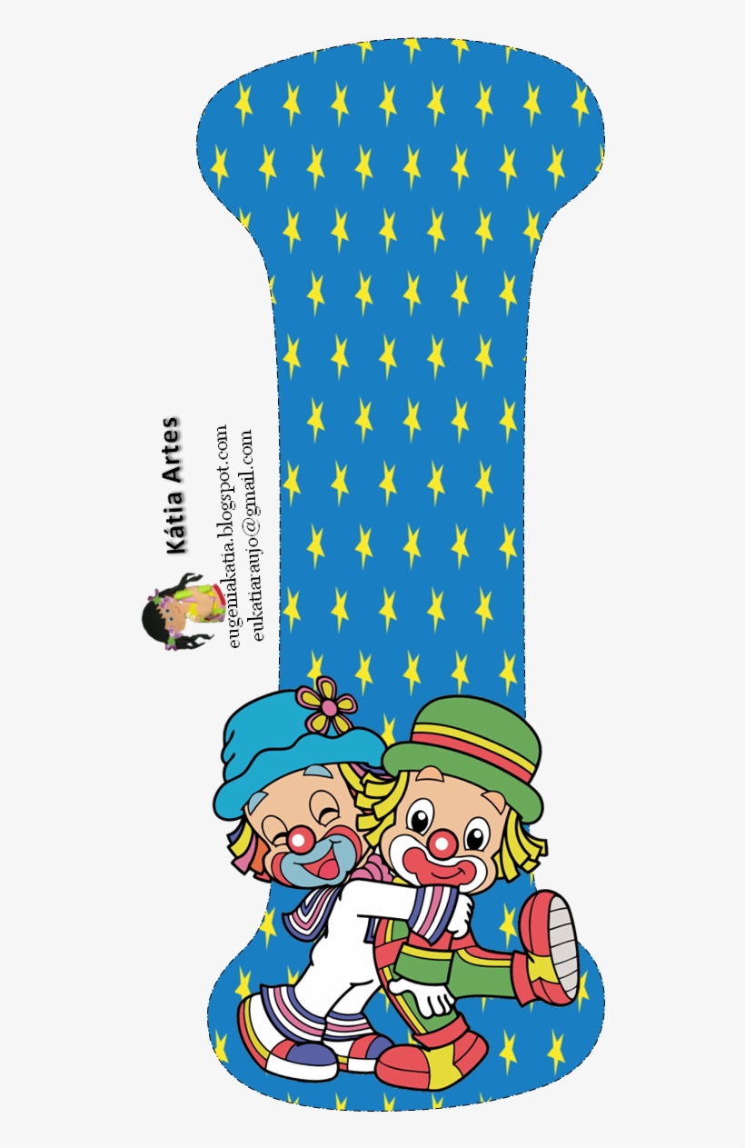 Alfabeto De Los Payasos Patatí Patatá - Letras Personalizadas Do Patati Patata, transparent png download