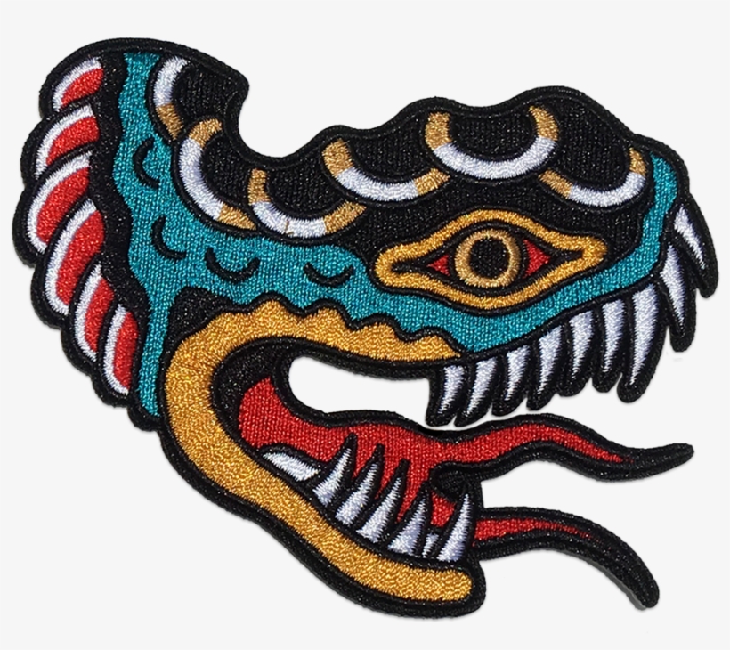 'lindauer Snake' Patch - Snake Patch Png, transparent png download