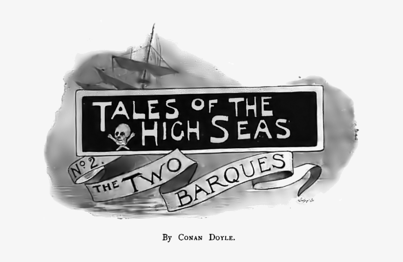 The Original Title Art For The Two Barques - Sign, transparent png download