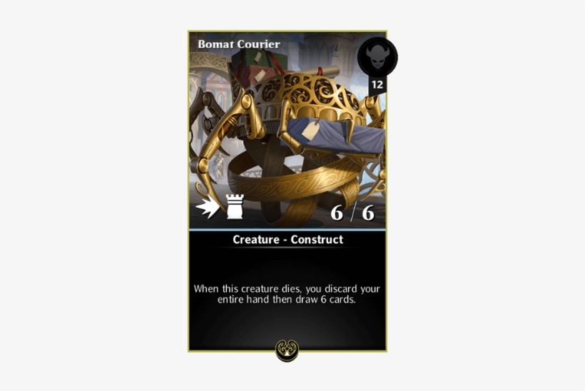 Wizards Of The Coast Magic The Gathering: Bomat Courier, transparent png download