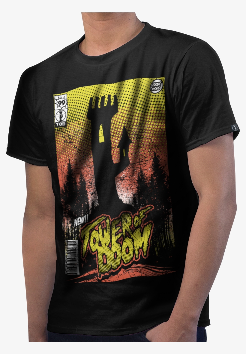 Tower Of Doom Comic Shirt Tower Of Doom Png Doom Shirt - Comics, transparent png download