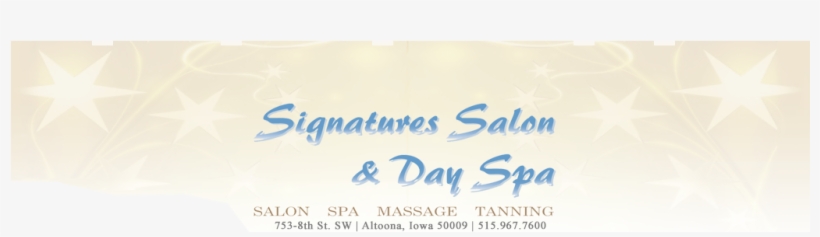 Signatures Salon And Day Spa - Huron Superior Catholic District School, transparent png download