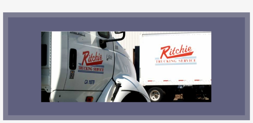 Ritchie Trucking Service, transparent png download