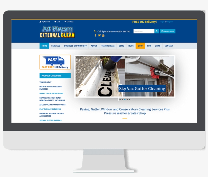 Jet Stream Drive Clean - Online Advertising, transparent png download