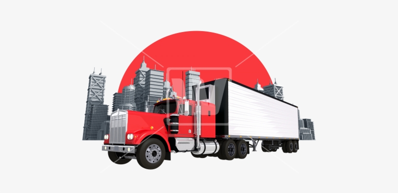 Interstate Trucking Concept - Industry, transparent png download