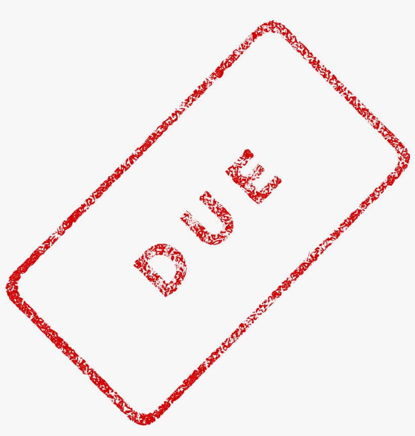 This Free Icons Png Design Of Due Business Stamp 2, transparent png download