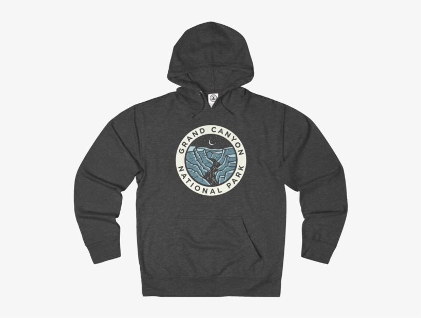 Grand Canyon Dark Sky Badge - Hoodie, transparent png download