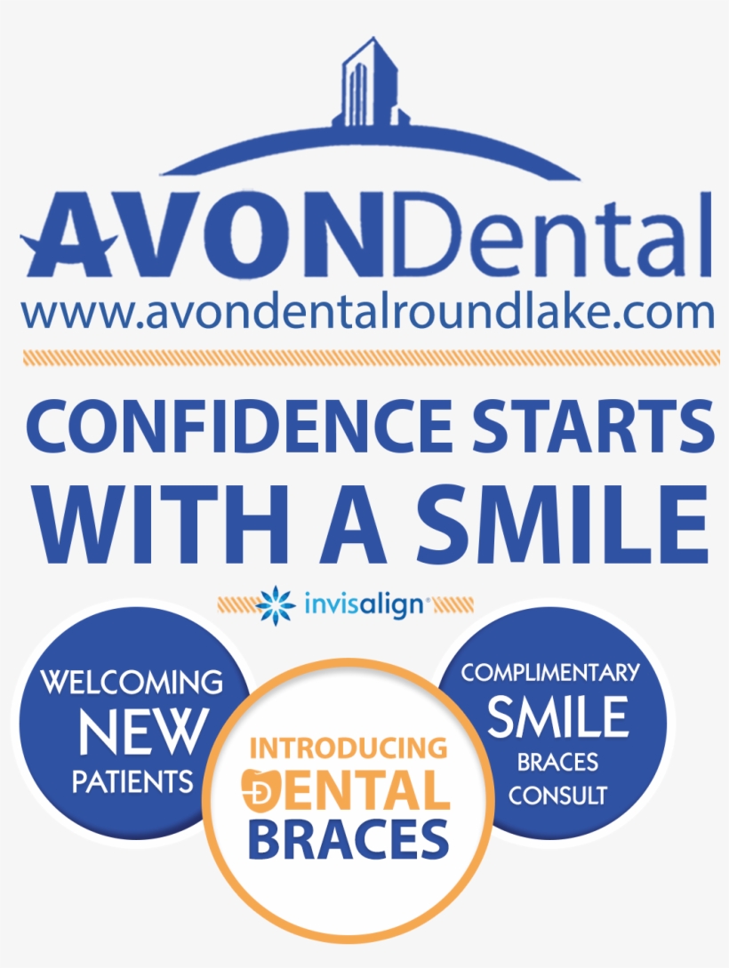 Round Lake Dentist Confidence Starts With A Smile - Think, Safety Starts With You, 10" X 14", Adhesive, transparent png download