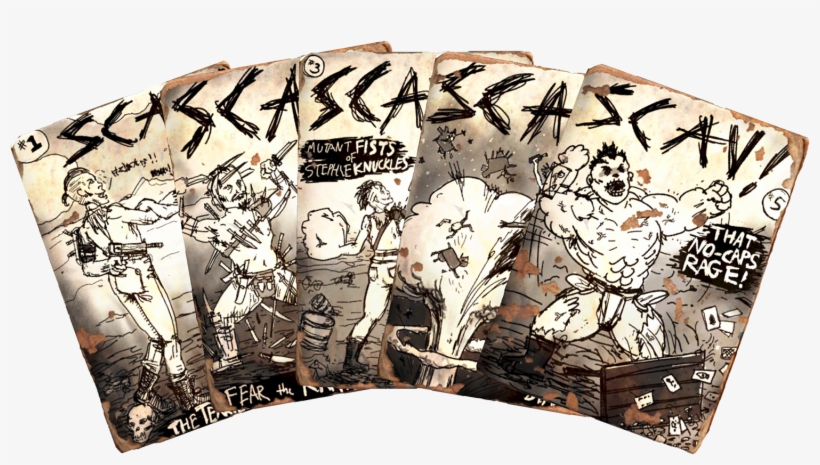 Scav Magazine Collage - Magazine, transparent png download