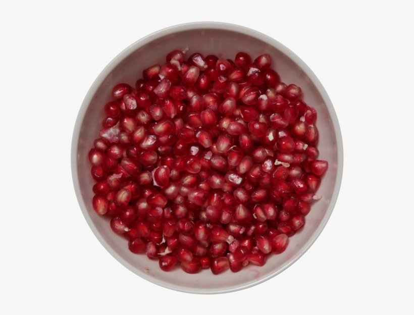 Pomegranate Seeds In Bowl - Pomegranate, transparent png download