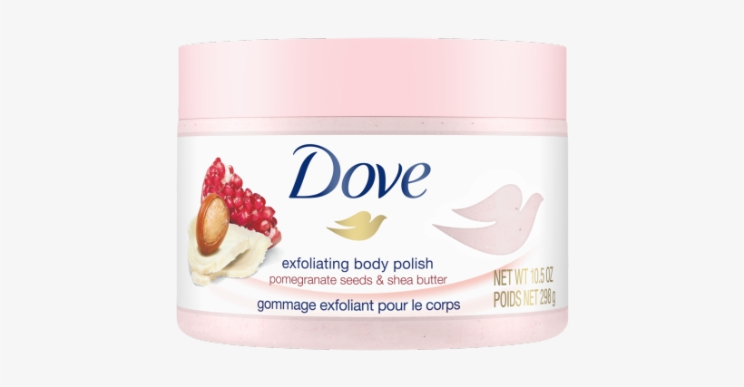 Dove Exfoliating Body Polish, transparent png download