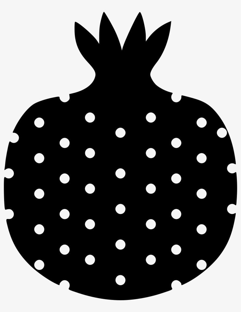 Pomegranate Pome Seeds - Black, transparent png download