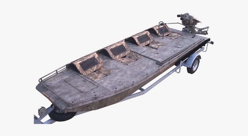 Gator Trax Boats - Gator Hide Boat, transparent png download