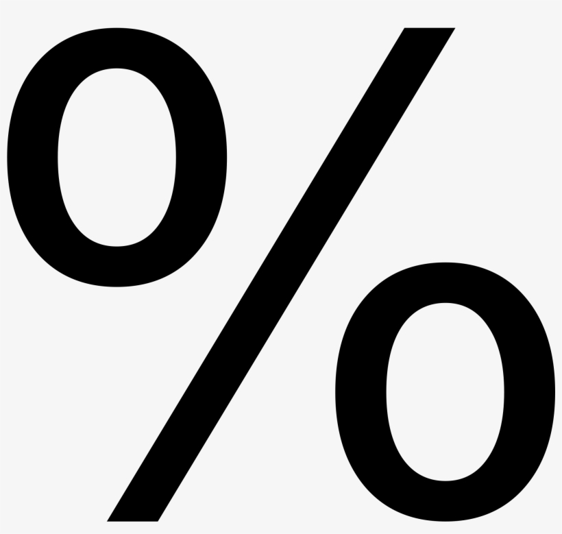 Open - Percent Sign Transparent, transparent png download