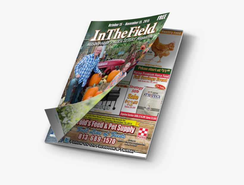 Advertise With In The Field Magazine - Flyer, transparent png download