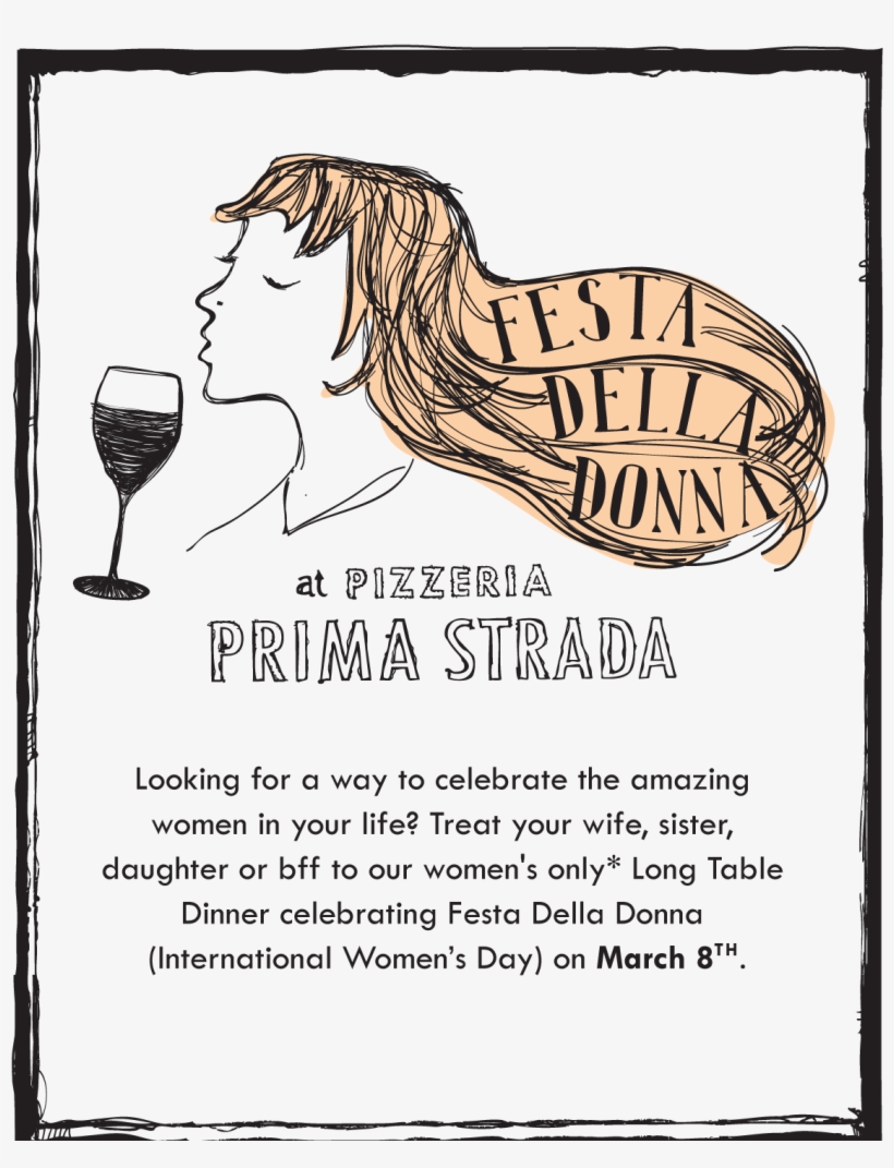 Festa Della Donna - Women's Day Food Offers, transparent png download