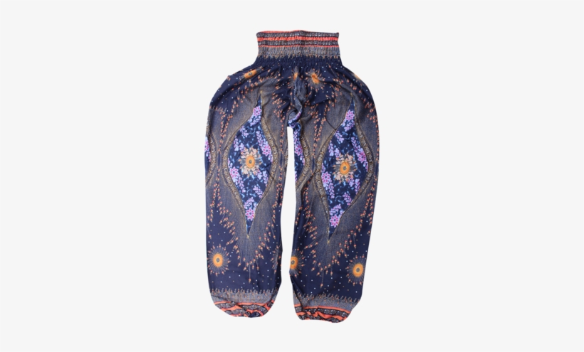 Petunia Peacock Harem Pants Bohemian Island - Harem Pants, transparent png download