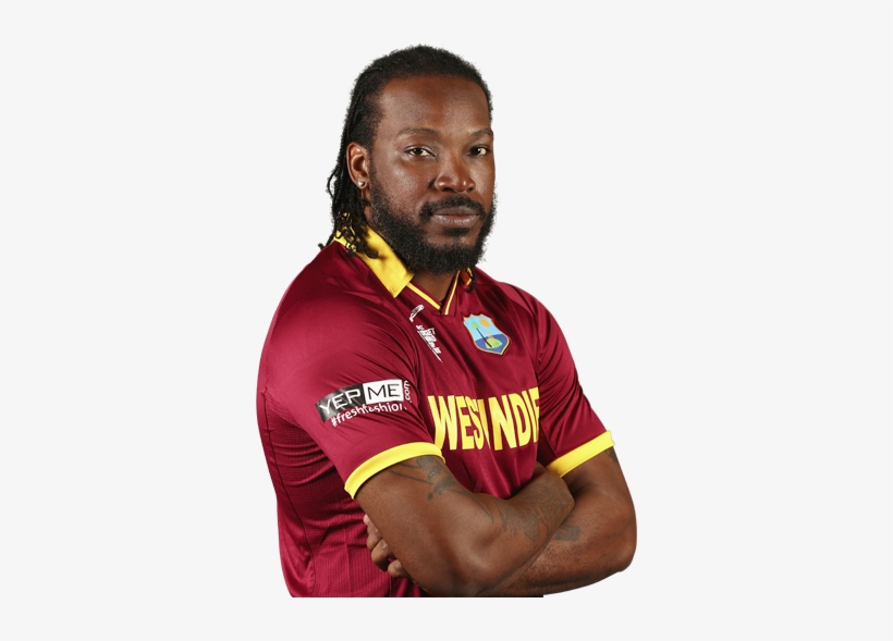 Chris Gayle - West Indies - - Cricket - Pinterest - - Chris Gayle And  Shahid Afridi Transparent PNG - 350x509 - Free Download on NicePNG