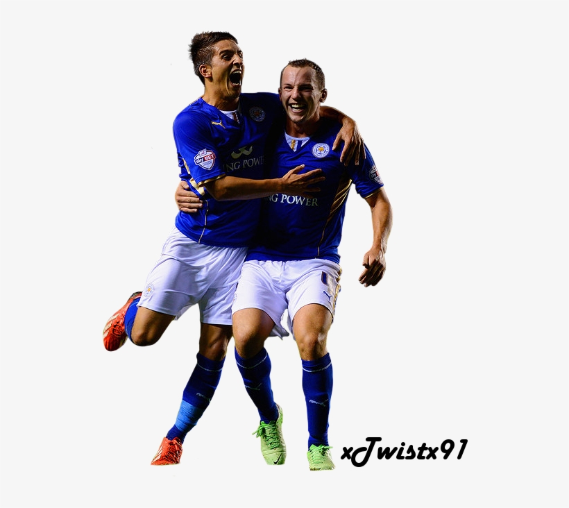 Anthony Knockaert & Danny Drinkwater - Kick Up A Soccer Ball, transparent png download