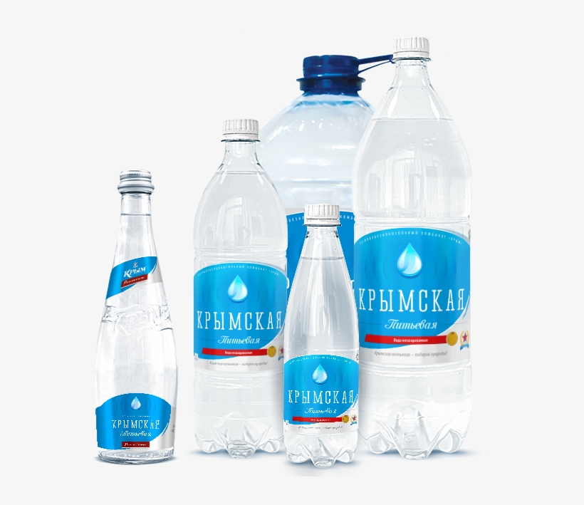 «krymskaya Drinking Water» - Plastic Bottle, transparent png download