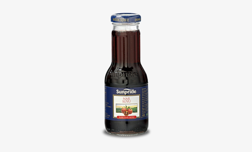 Pomegranate Juice 250ml - Glass Bottle, transparent png download