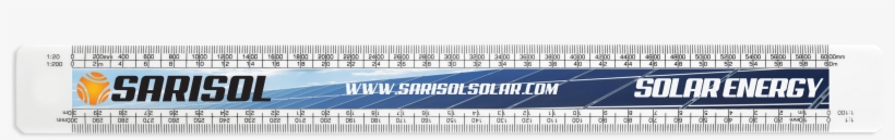 300mm Architects Scale Ruler - Number, transparent png download