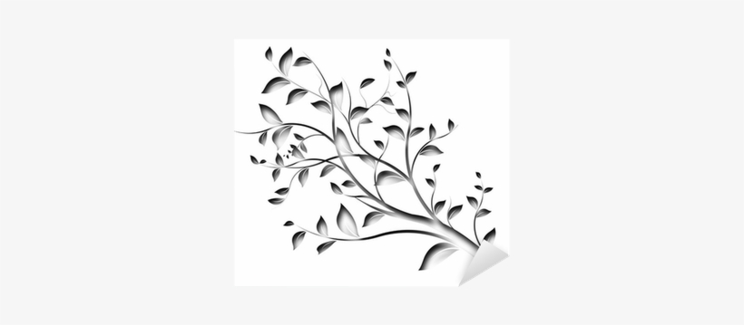 Floral Decor Element - Fotobehang Bloemen, transparent png download