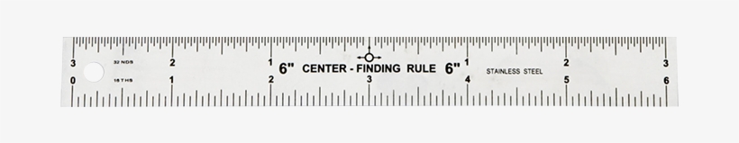 Centre Finding Rule Is A Very Unique Ruler And It Helps - Number, transparent png download