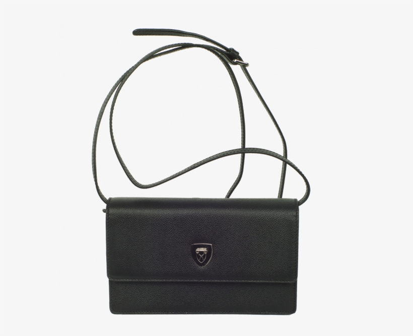 Handbag Clutch Leather Black - Handbag, transparent png download